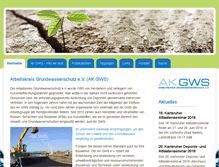 Tablet Screenshot of akgws.de